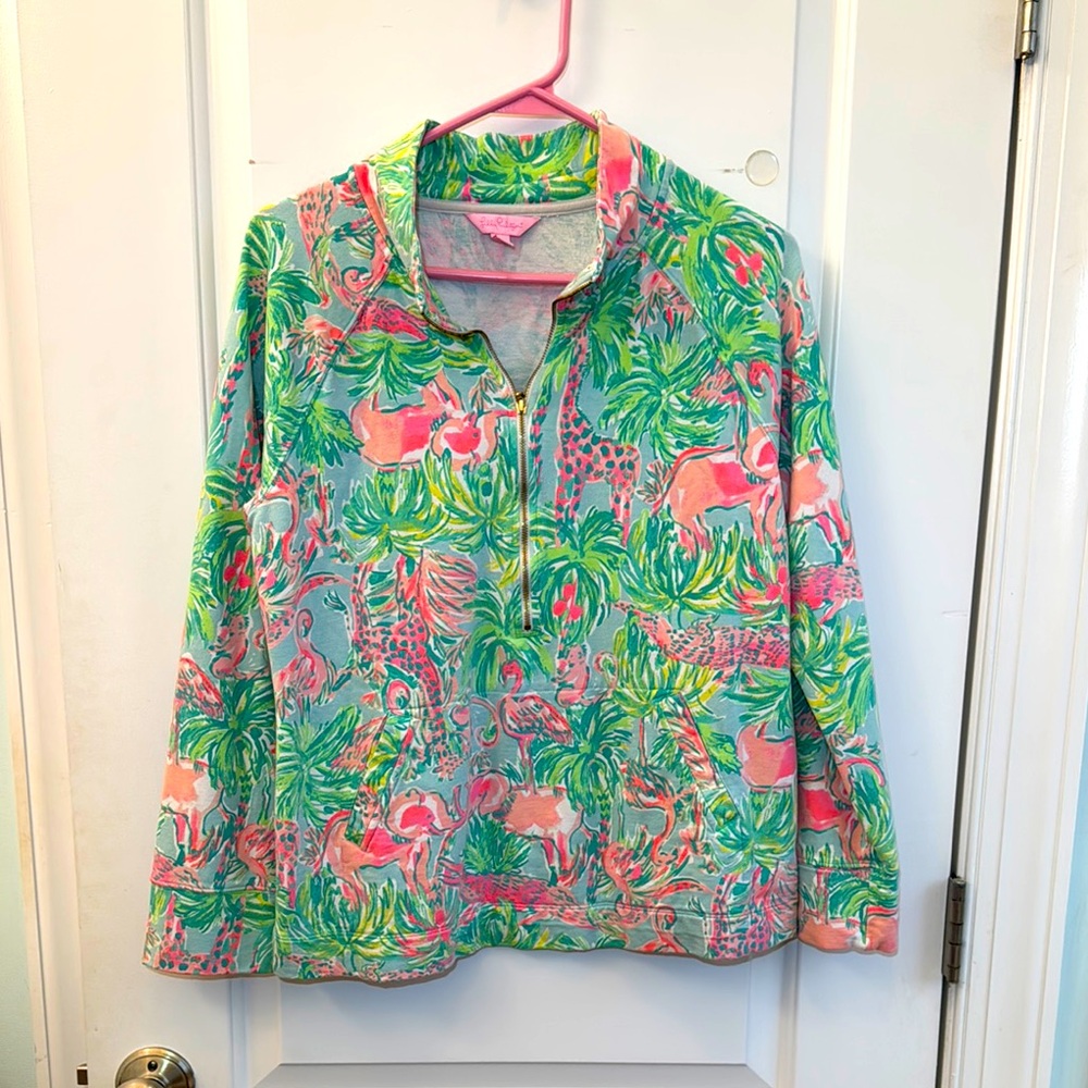 Lilly Pulitzer 1/2 Zip Pullover